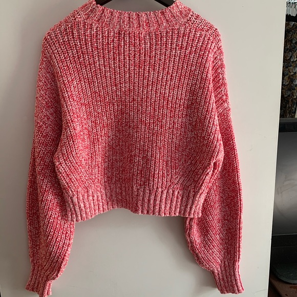 Rebecca Minkoff cropped boxy knit sweater - Picture 2 of 8